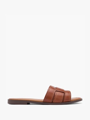 5th Avenue Slip-in sandal Brun