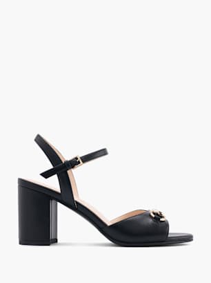 Catwalk Sandale Schwarz