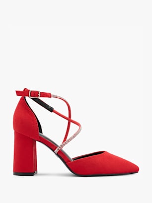 Graceland Sapato de salto com fivela Vermelho