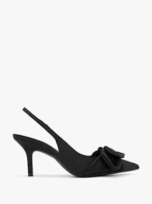 Catwalk Slingpumps Schwarz