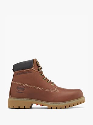Dockers Bottes à lacets Cognac