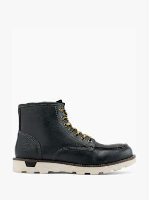 Dockers Bottes à lacets Noir
