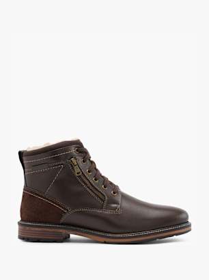 CAFE MODA Bottes à lacets Marron