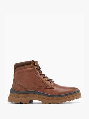 Bottesini Bottes à lacets Cognac