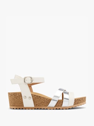 Graceland Sandalias Plata
