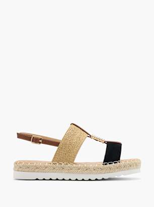 Graceland Sandalias Negro