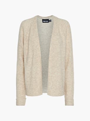 PIECES Strickpullover Beige