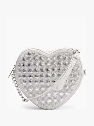 Catwalk Clutch torbica Srebrna