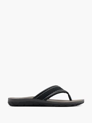 Memphis One Chinelo separador de dedos Preto