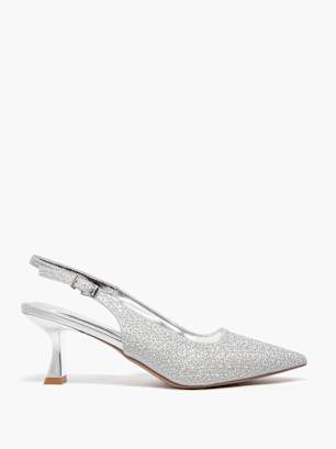 Catwalk Slingback heel Silver