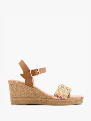 Graceland Sandalo con tacco Multicolore