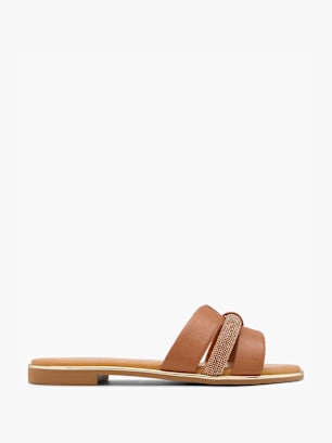 Catwalk Ciabatta bassa Cognac