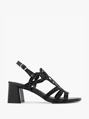 Catwalk Sandalo con tacco Nero