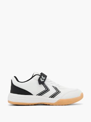 hummel Uniseks Multiplay Flex Lc Jr sneakers voor kinderen, blauw/wit, 39 EU
