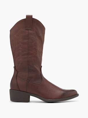 Claudia Ghizzani Bota cowboy Preto