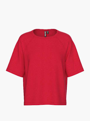 PIECES T-Shirt Rot