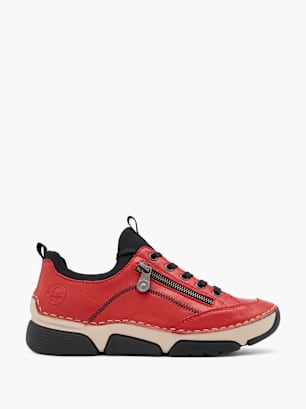 Rieker Chaussures basses Rouge