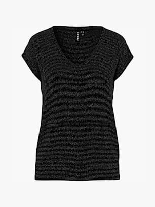 PIECES Tee-shirt Noir