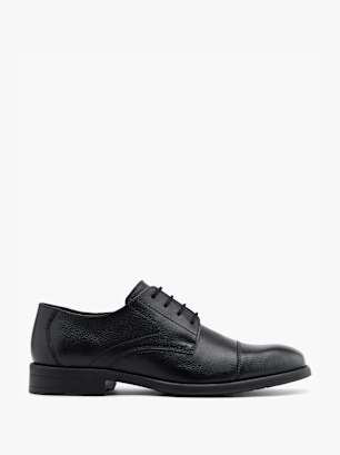 AM SHOE Společenská obuv Černá