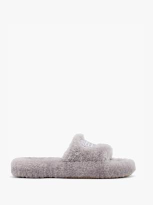 ESPRIT Плюшени домашни пантофи Сив