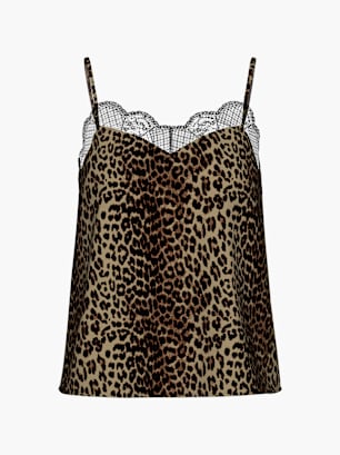 PIECES Top Braun