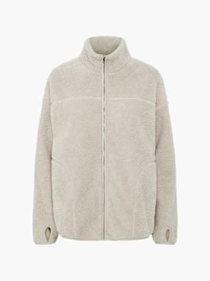 PIECES Veste polaire Gris