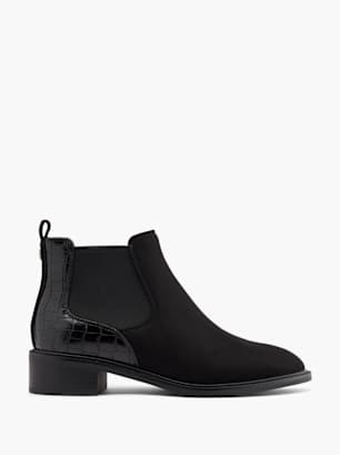 Graceland Højhælet chelsea boot Sort