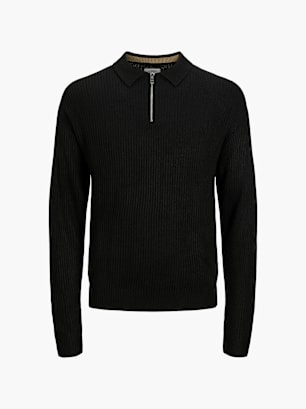 JJ Rebel Pull en mailles Noir