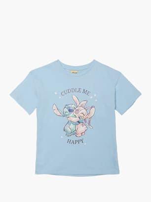 Stitch T-Shirt Blau