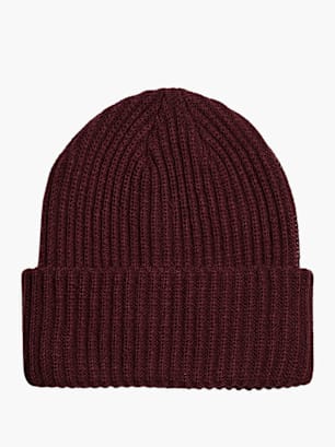 PIECES Knitted hat Bordeaux