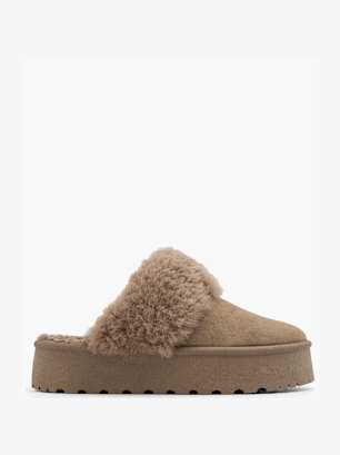 Graceland Plišasti hišni copati Rjava