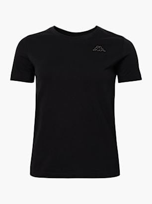 Kappa T-Shirt Schwarz