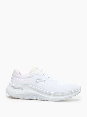 Skechers Bağcıksız Ayakkabı Beyaz