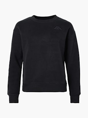 Kappa Sweatshirt Schwarz