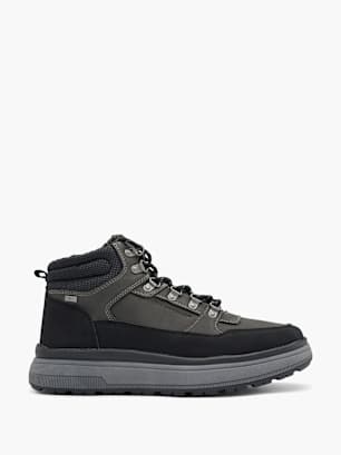 TOM TAILOR Ghete cu șireturi Gri