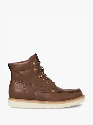 JACK & JONES Bottes à lacets Cognac