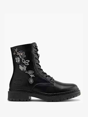 Dockers Bottes à lacets Noir