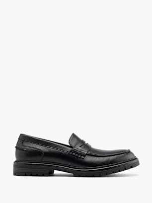 AM SHOE Loaferi Negru