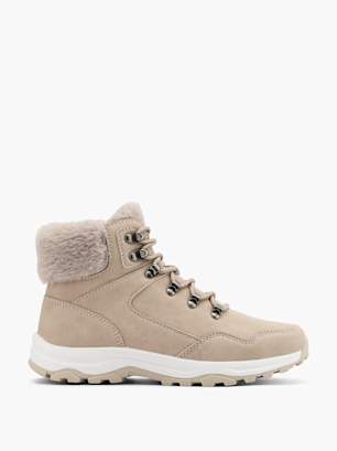 Vty Bottes à lacets Beige