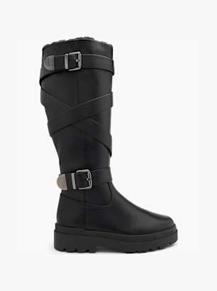 Buffalo Visoki škornji Črna