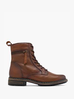 5th Avenue Bottines à lacets Cognac