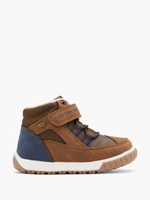 TOM TAILOR Schnürboots Cognac