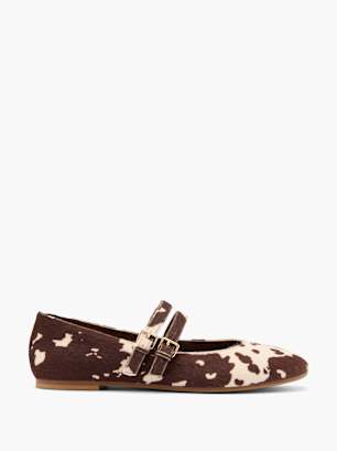Graceland Ballerines Marron