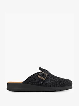 Casa mia Zapatillas de casa cerradas Negro