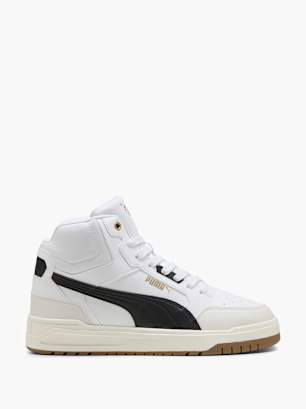PUMA Pantofi mid cut Alb