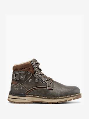 Mustang Bottes à lacets Gris