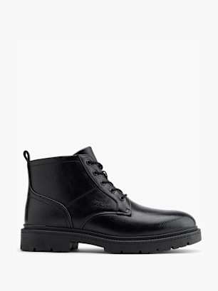 AM SHOE Schnürboots Schwarz