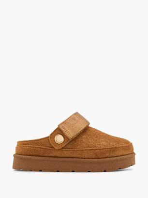Graceland Closed toe mule Brown