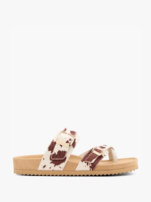 s.Oliver Piscina y chanclas Beige
