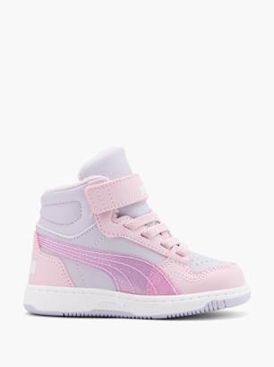 PUMA Sportbačiai aukštu aulu Violetinė